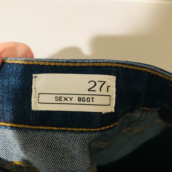 GAP 1969 Sexy Boot denim jeans Size 27r - Picture 6 of 8